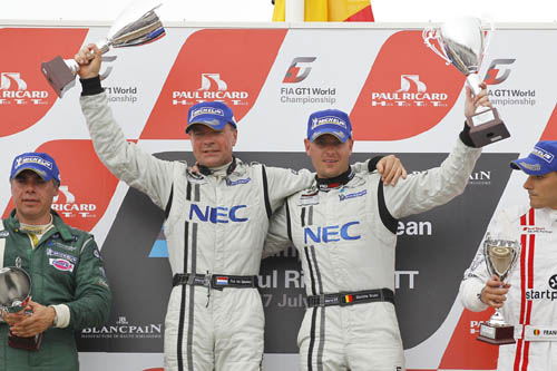 Podium Paul van Splunteren en Maxime Soulet